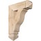 Ekena Millwork Funston Arts & Crafts Smooth Bracket, Douglas Fir, 3 1/2"W x 14"D x 18"H BKT04X14X18FST03SDF - alternate 1